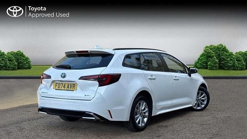 Second-hand Toyota Corolla Sport 140 CP (102 kW) 2024 Alb Break