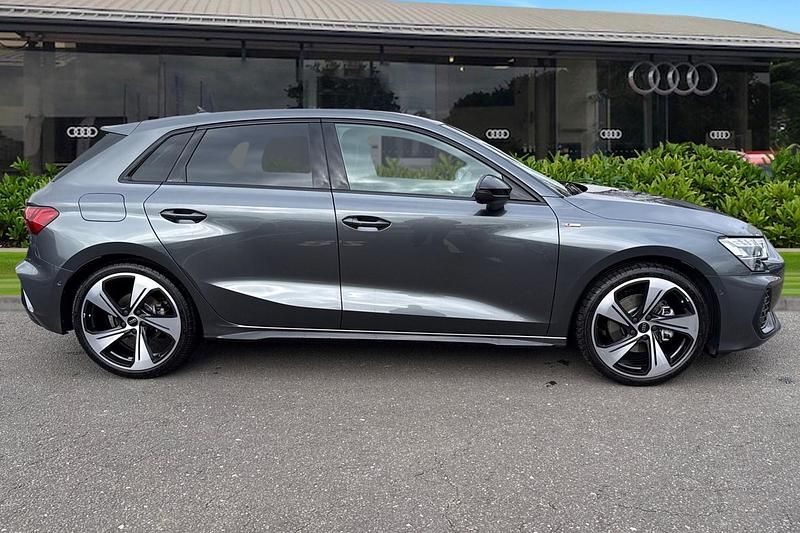 Used Audi A3 Black Edition 150 HP (110 kW) 2025 Grey Hatchback