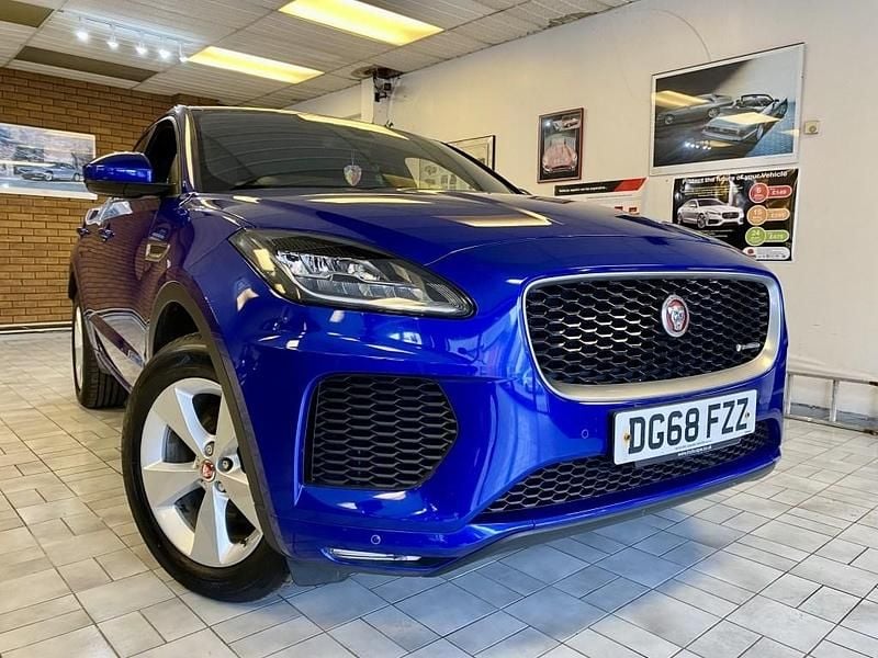 Used Jaguar E-Pace R-Dynamic 180 HP (132 kW) 2018 Blue SUV