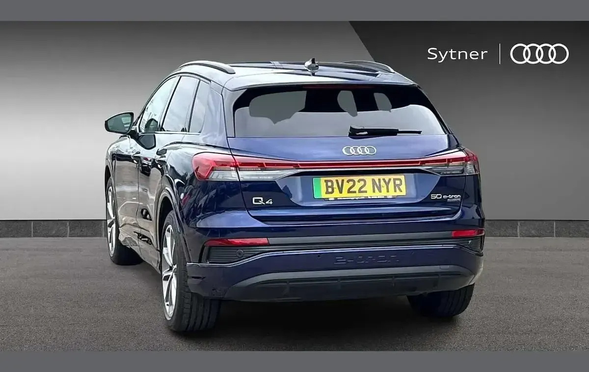Used Audi Q4 e-tron Comfort 219 kW (299 HP) 2022 Blue SUV