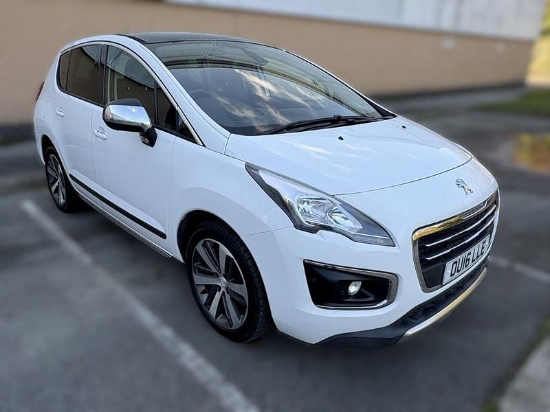 White Used 2016 Peugeot 3008 Allure Hatchback | £5,495 (Good price) - Image 1/4
