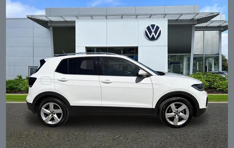 Used VW T-Cross SEL 150 HP (110 kW) 2023 White SUV