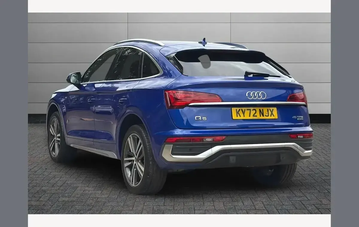 Used Audi Q5 S-Line 265 HP (194 kW) 2022 Blue SUV