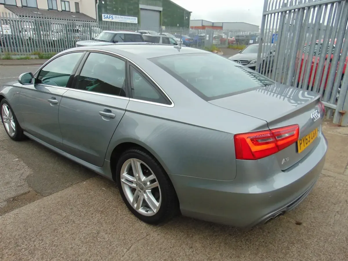 Used Audi A6 S-Line 2014 Grey Sedan