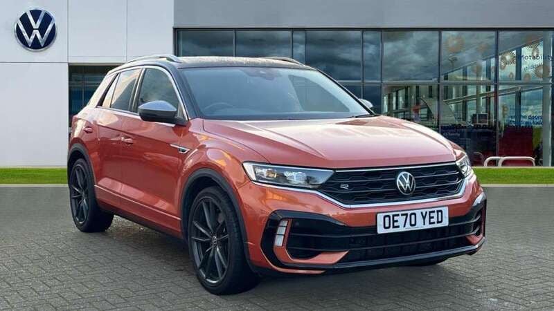 Orange Used 2021 VW T-Roc R SUV | £28,946 (Fair price) - Image 1/4