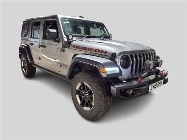 Silver Used 2019 Jeep Wrangler Rubicon SUV | £34,989 (Super price) - Image 1/1