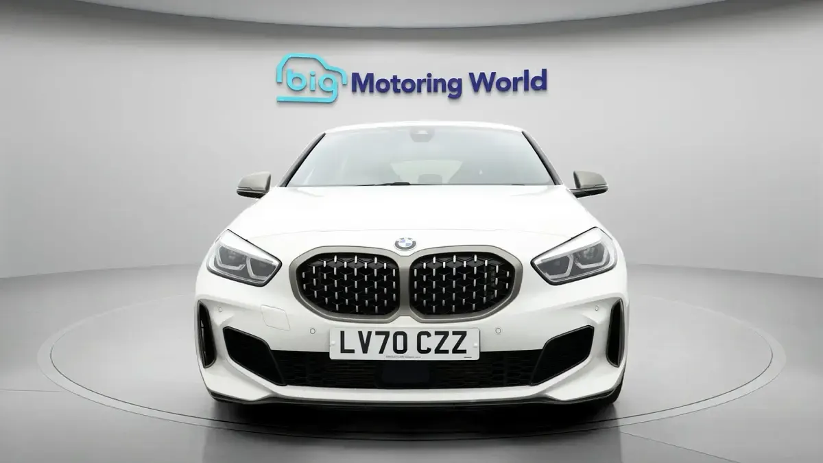 Used BMW M135 306 HP (225 kW) 2021 White Hatchback