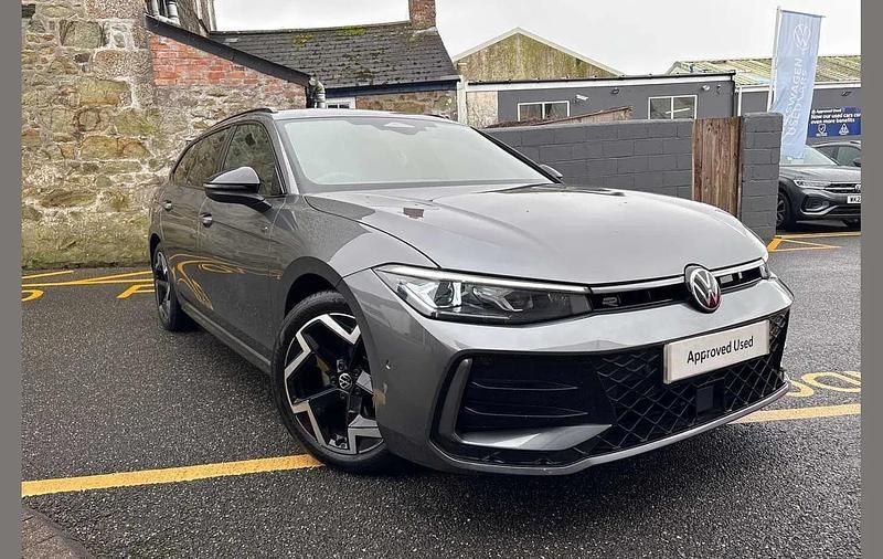 Grey Used 2025 VW Passat R-line Estate | £37,295 (Super price) - Image 1/4