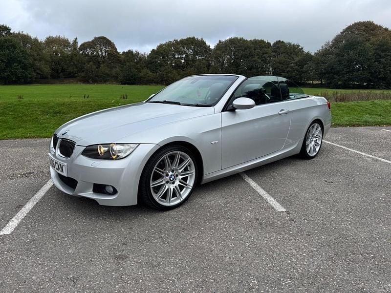 Silver Used 2008 BMW 325 Cabriolet M Sport Cabriolet | £8,995 (Expensive) - Image 1/4