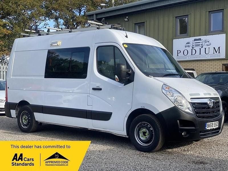 Used Vauxhall Movano 2020 White MPV