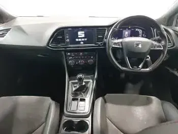 Used Seat Leon Black Edition 130 HP (95 kW) 2020 Silver Hatchback