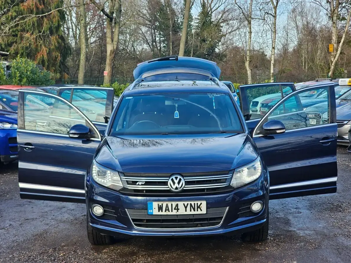 Usado VW Tiguan R-line 2014 Azul SUV