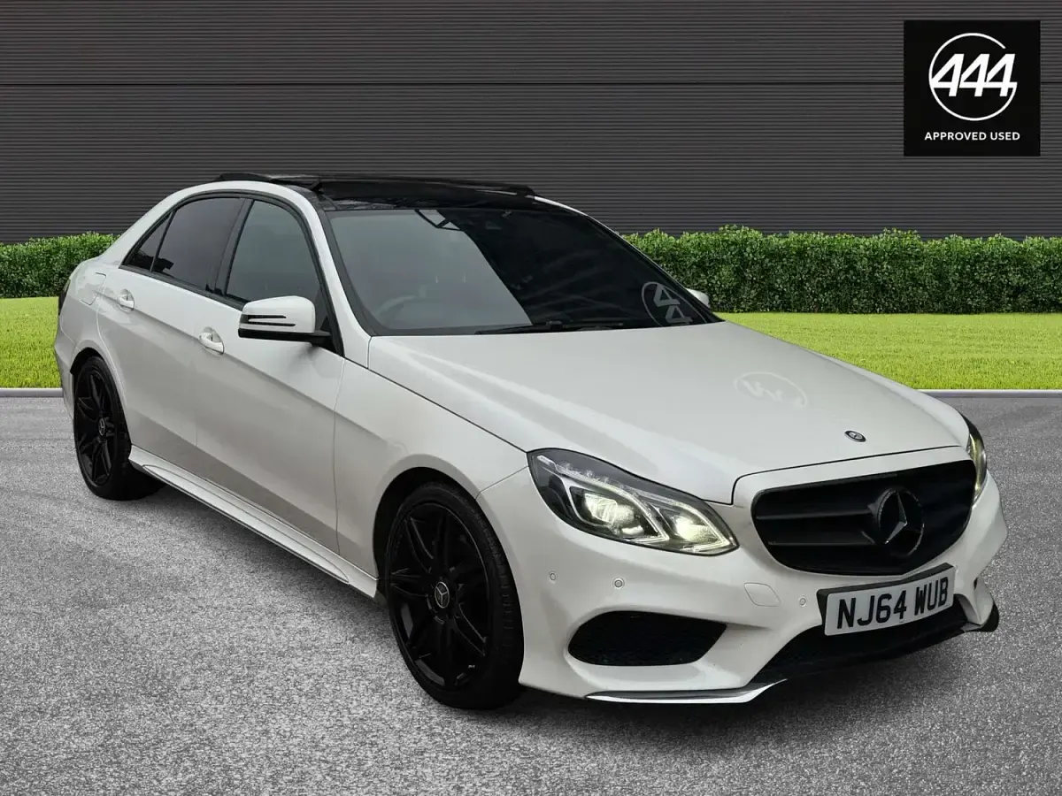 Used Mercedes E350 AMG 2014 White Sedan