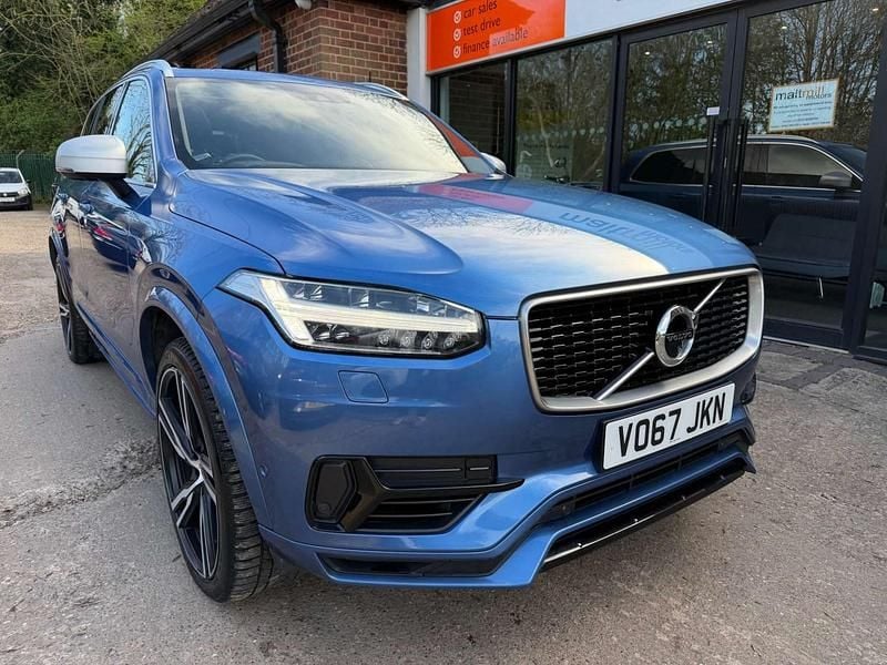 Used Volvo XC90 R-Design Pro 400 HP (294 kW) 2017 Blue SUV