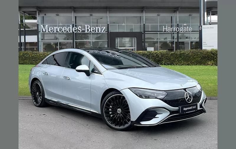 Silver Used 2023 Mercedes EQE300 AMG Line Premium Plus Sedan | £42,500 (Fair price) - Image 1/4