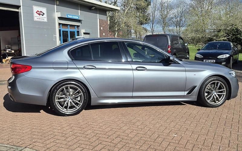 Used BMW 520 M Sport 190 HP (139 kW) 2019 Blue Sedan
