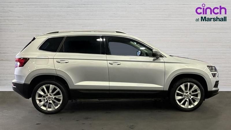 Gebraucht Skoda Karoq SE L 150 PS (110 kW) 2018 Silber SUV