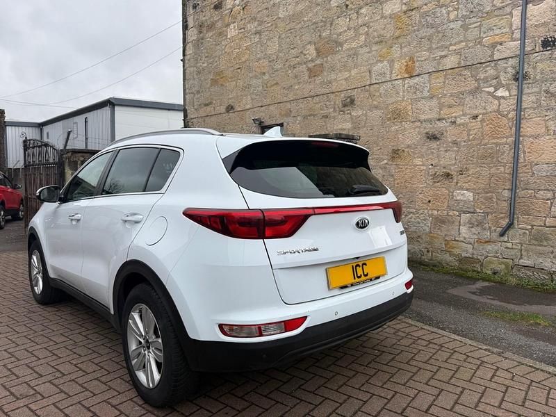 Used Kia Sportage 130 HP (95 kW) 2018 White SUV