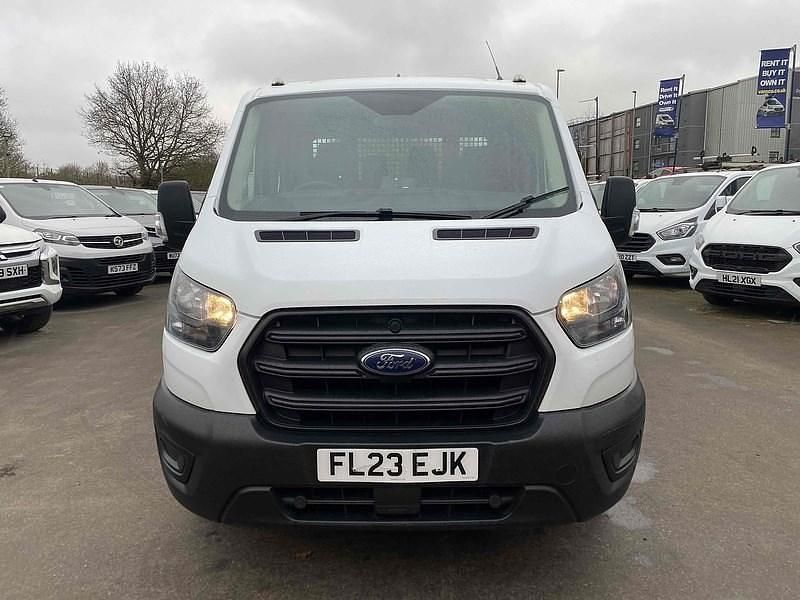 Used Ford Transit 130 HP (95 kW) 2023 White Cabriolet