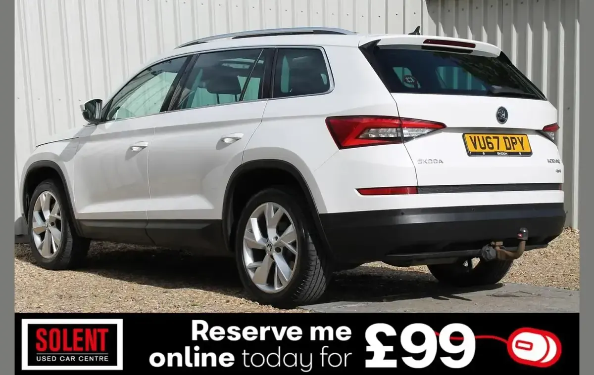 Used Skoda Kodiaq 187 HP (137 kW) 2017 White SUV