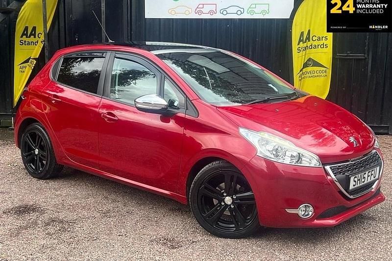 Red Used 2015 Peugeot 208 Style Hatchback | £3,825 (Fair price) - Image 1/1