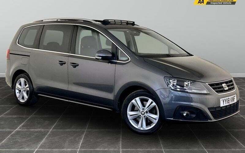 Grey Used 2018 Seat Alhambra XCELLENCE MPV | £12,495 (Good price) - Image 1/2