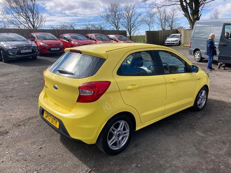 Used Ford Ka Plus Zetec 2017 Yellow Hatchback