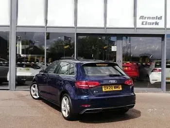 Used Audi A3 e-tron Advanced 204 HP (150 kW) 2020 Blue Hatchback