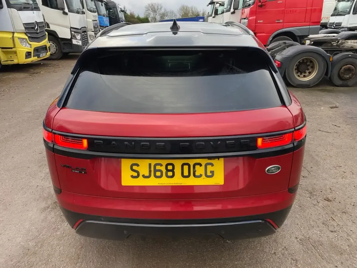 Used Land Rover Range Rover Velar R-Dynamic 2018 Red SUV