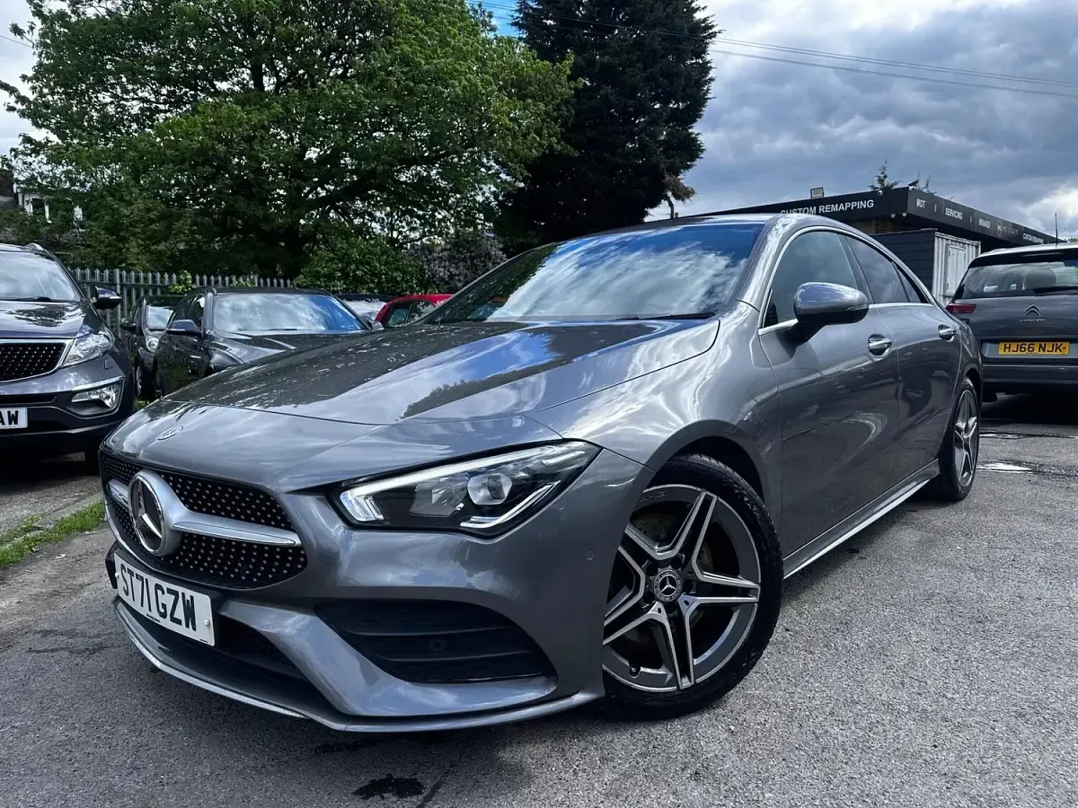 Used Mercedes CLA220 AMG Line Premium 187 HP (137 kW) 2021 Grey Sedan