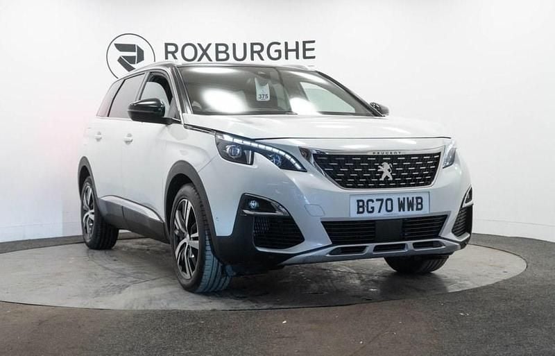 White Used 2020 Peugeot 5008 GT-line MPV | £19,750 (Fair price) - Image 1/4
