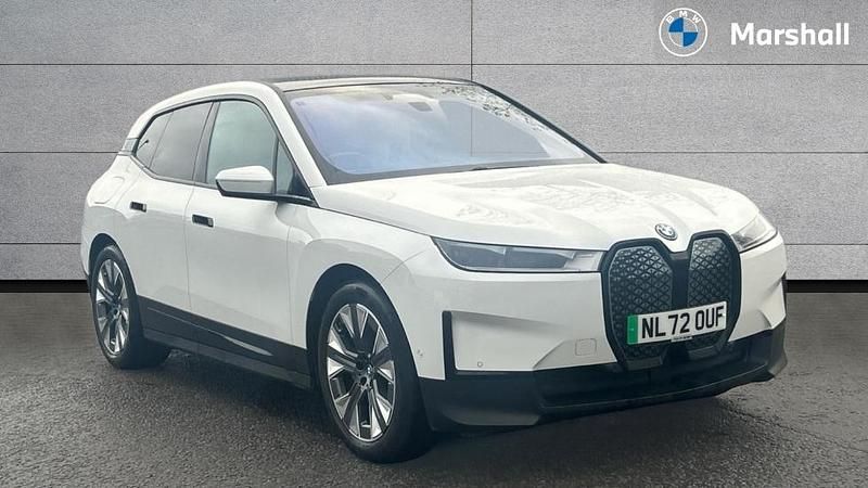 White Used 2022 BMW iX Sport Line SUV | £30,620 (Super price) - Image 1/4