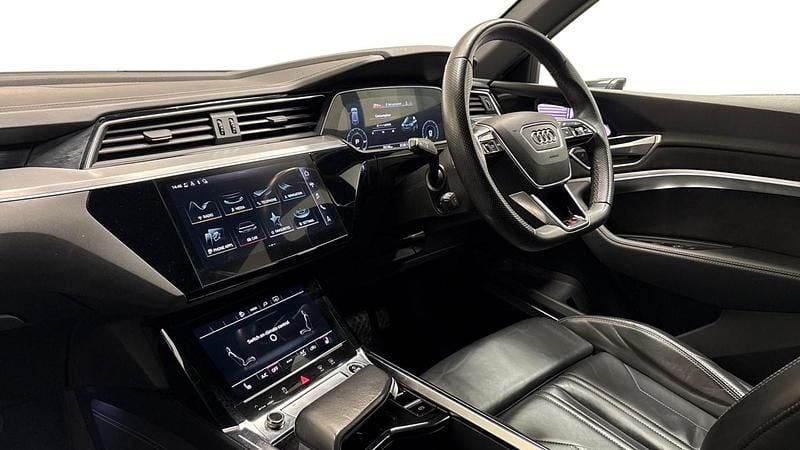 Used Audi e-tron Black Edition 300 kW (408 HP) 2021 Blue SUV