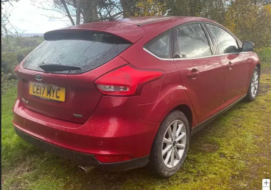 Used Ford Focus Titanium 150 HP (110 kW) 2017 Red Hatchback