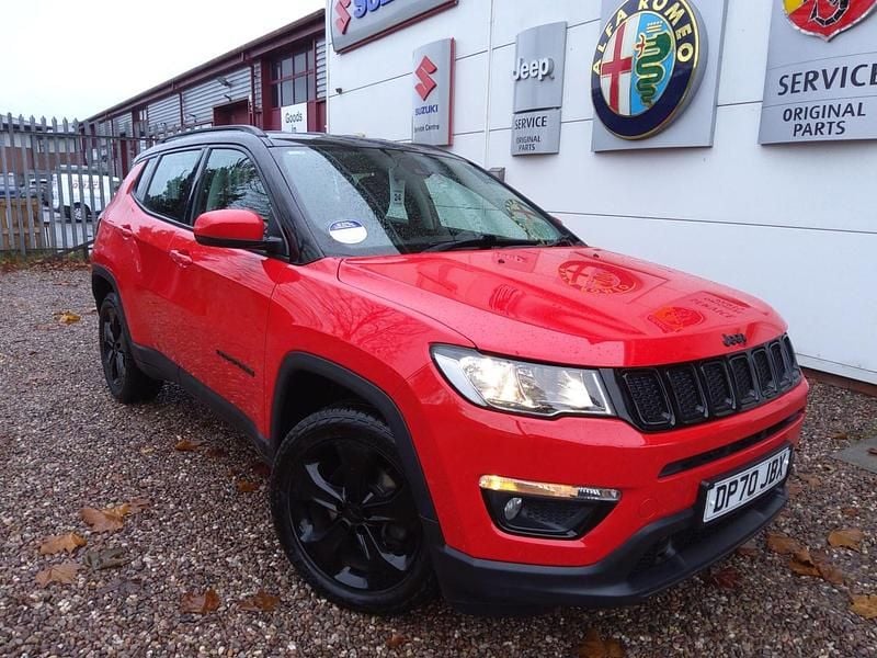 Used Jeep Compass Night Eagle 140 HP (102 kW) 2021 Red/black SUV