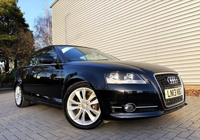 Used Audi A3 Cabriolet Sport 2013 Black Cabriolet