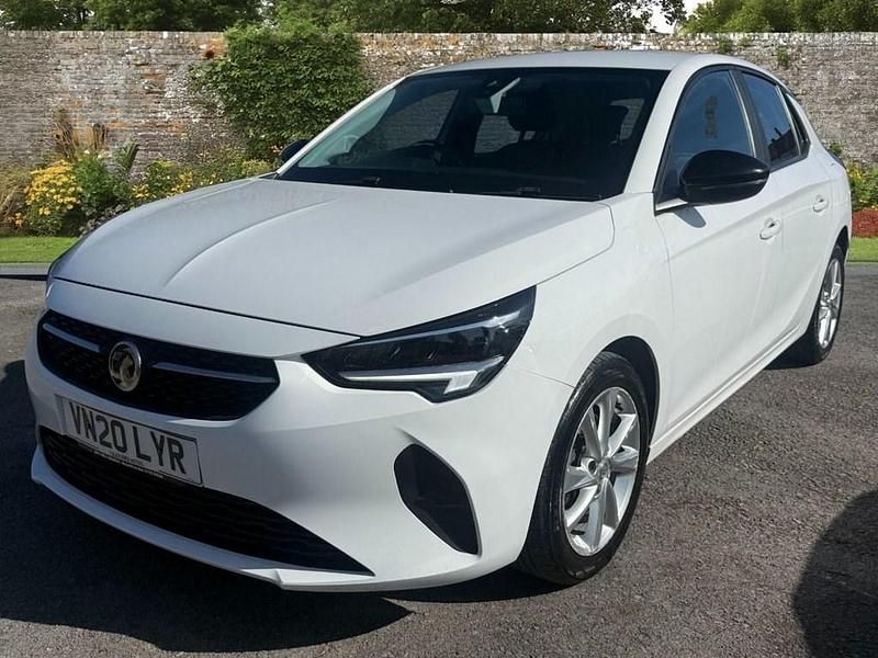 Used Vauxhall Corsa S 100 HP (73 kW) 2020 White Hatchback