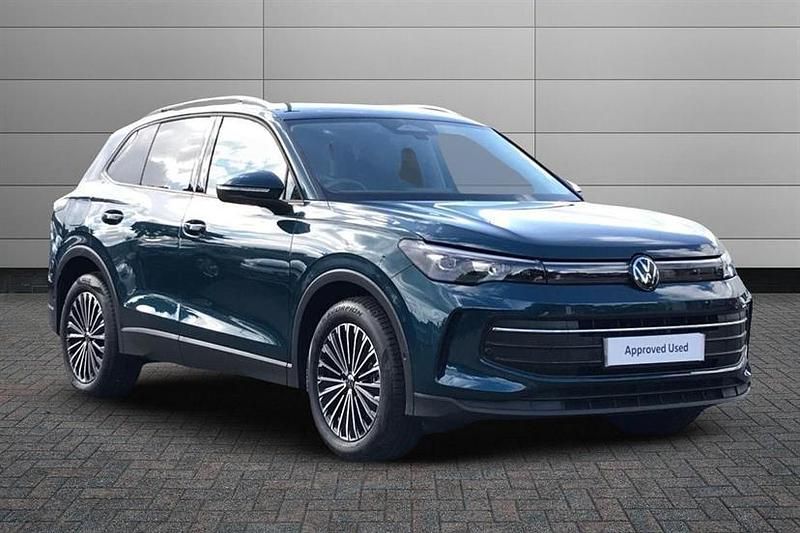 Nightshade blue Used 2024 VW Tiguan Elegance SUV | £31,950 (Expensive) - Image 1/3