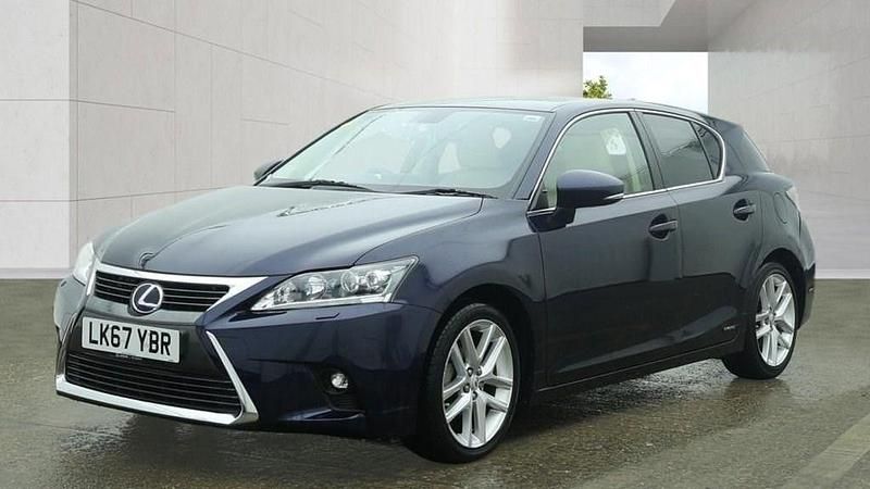 Used Lexus CT200h 2017 Blue Hatchback
