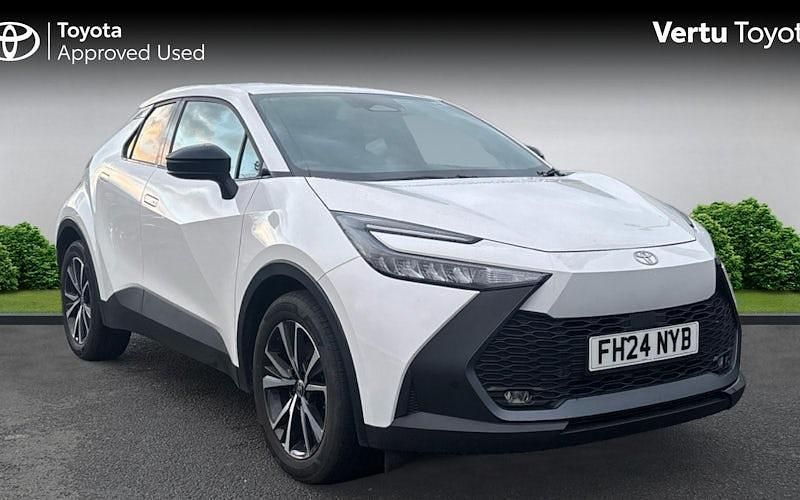 White Used 2024 Toyota C-HR Design SUV | £26,699 - Image 1/4