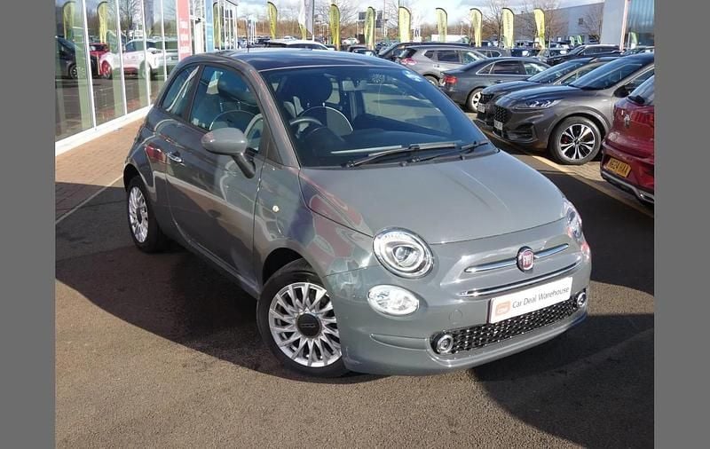Used Fiat 500 Lounge 68 HP (50 kW) 2020 Grey Hatchback