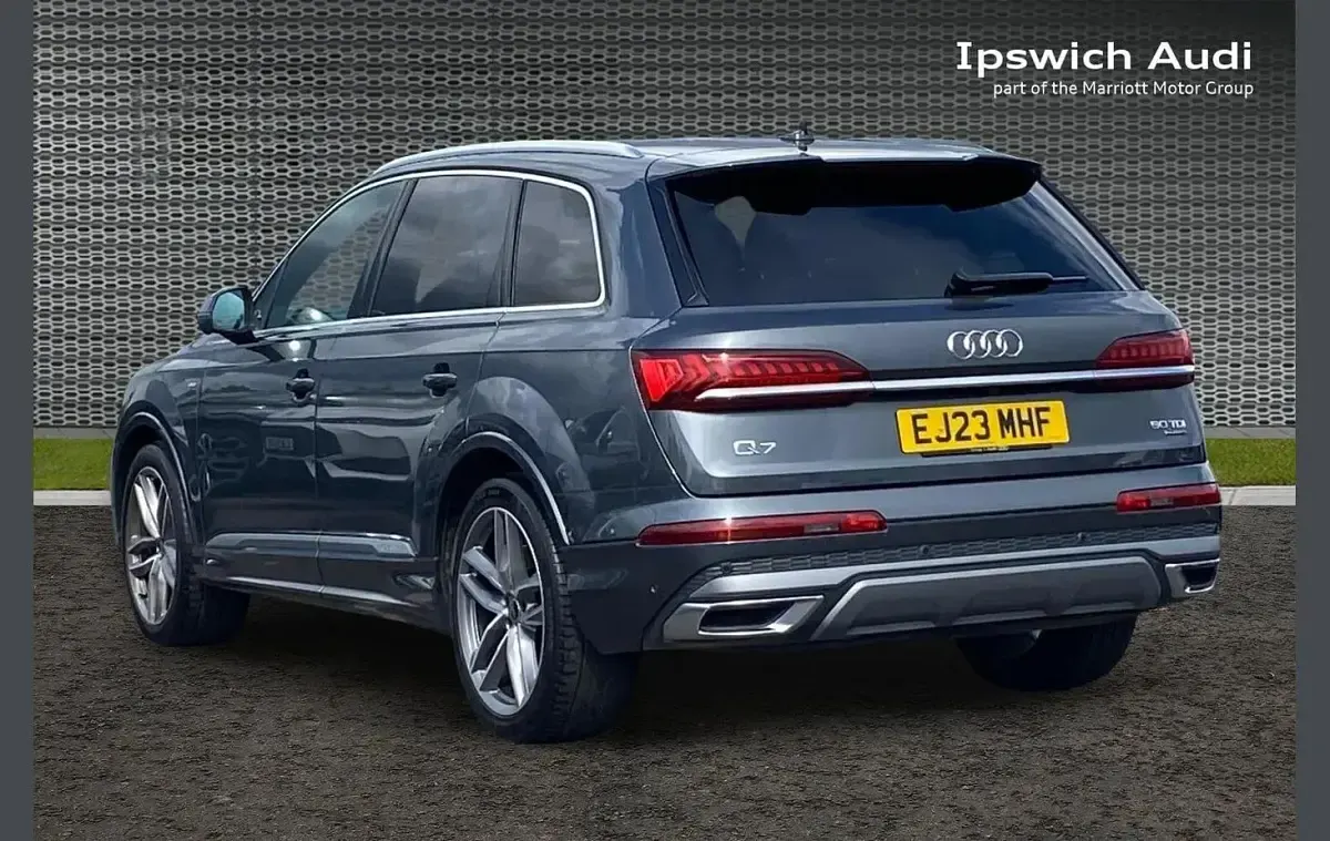 Used Audi Q7 S-Line 281 HP (206 kW) 2023 Grey SUV