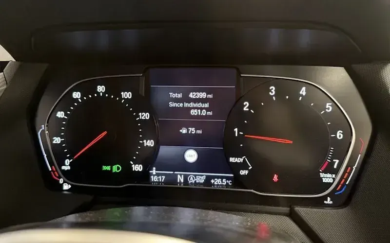 Used BMW 118 M Sport 140 HP (102 kW) 2021 Blue Hatchback