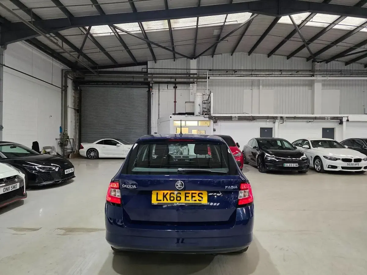 Used Skoda Fabia SE 2021 Blue Hatchback