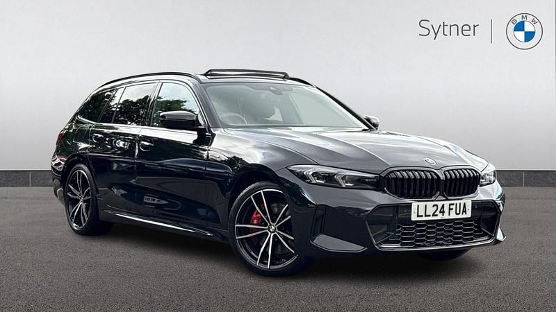 Black Used 2024 BMW 320 M Sport Estate | £36,500 (Expensive) - Image 1/4