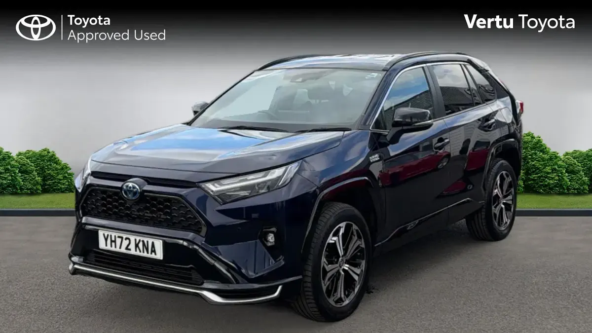 Used Toyota RAV4 Hybrid 306 HP (225 kW) 2022 Obsidian blue bitone (metallic paint) SUV