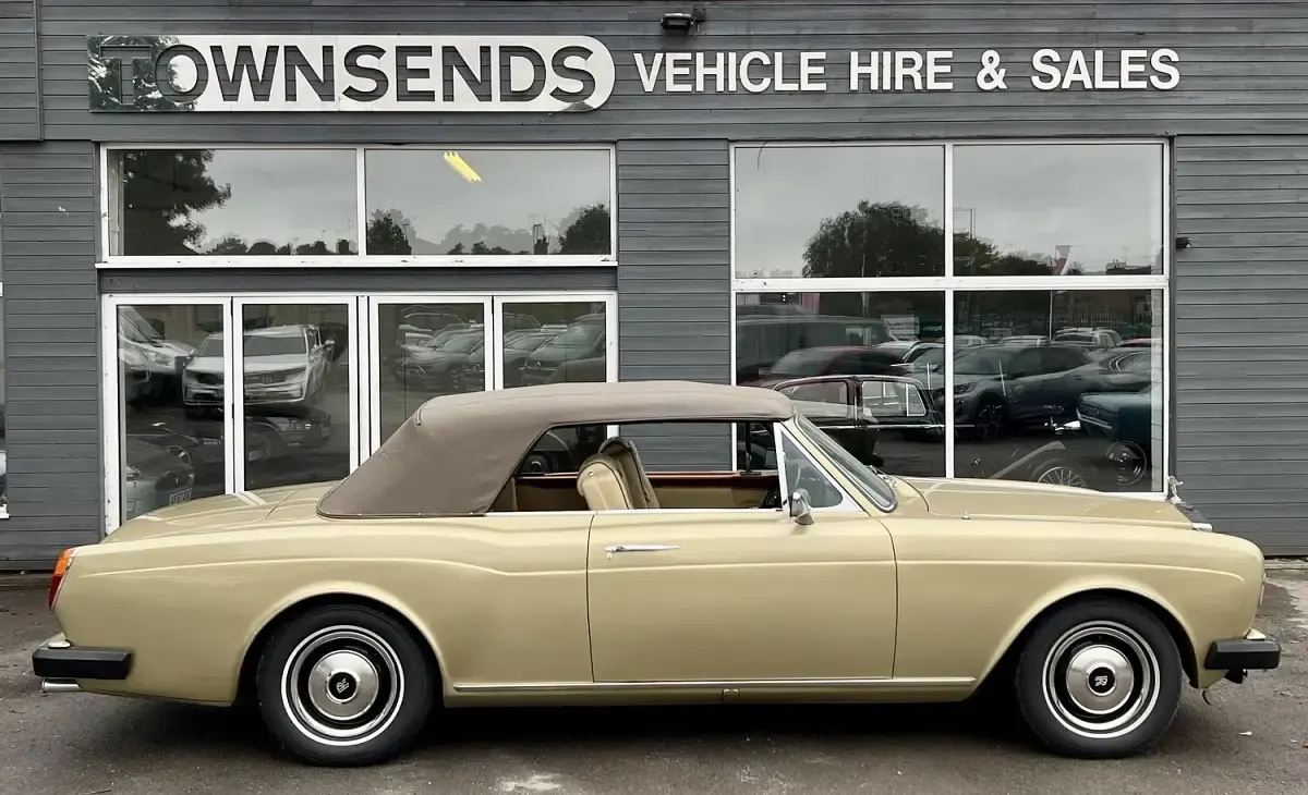 Used Rolls Royce Corniche 1981 Gold/brown Cabriolet