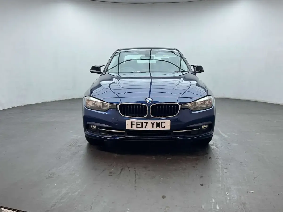 Used BMW 320 Sport Line 2017 Blue Sedan