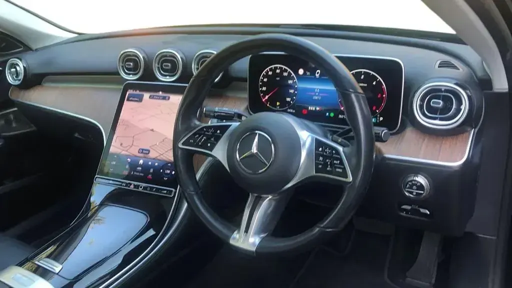 Used Mercedes C220 Exclusive Luxury 2023 Black Sedan