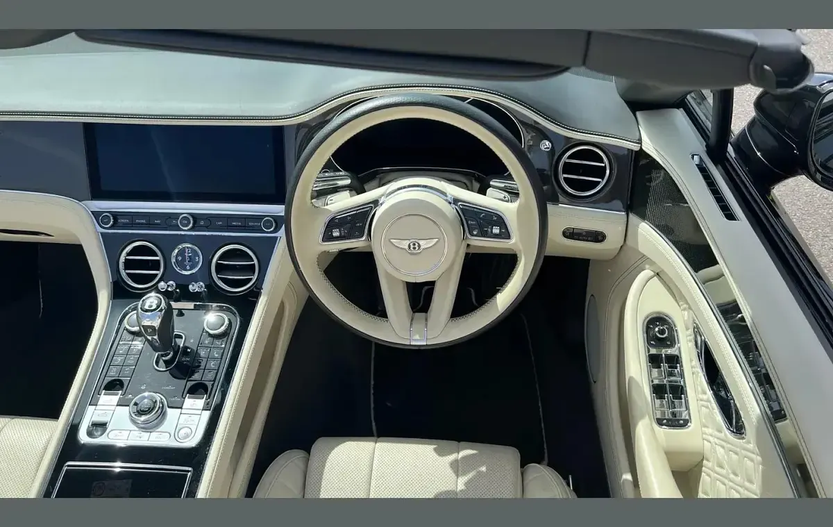 Used Bentley Continental GT Convertible Mulliner 542 HP (398 kW) 2021 Black Cabriolet